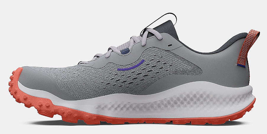 chaussures Under Armour Charged Maven Trail - Mod Gray/Electric Purple - women´s