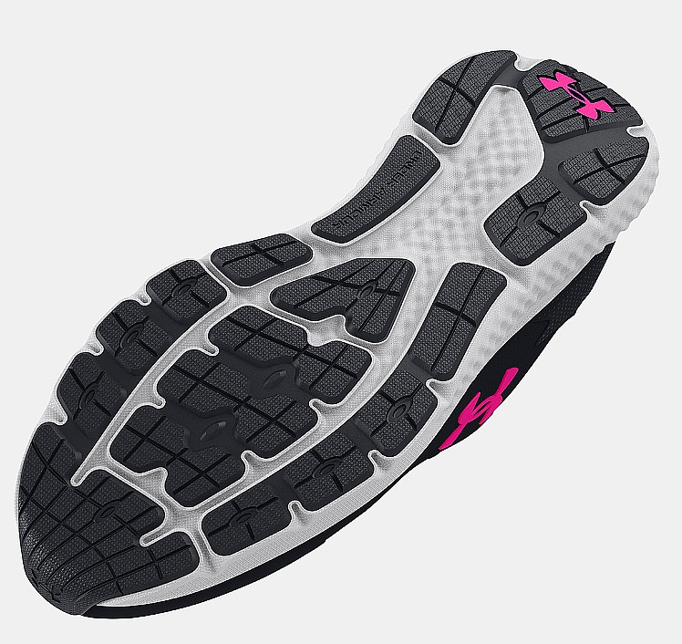 chaussures Under Armour Charged Rogue 3 Storm - Black/Rebel Pink - women´s