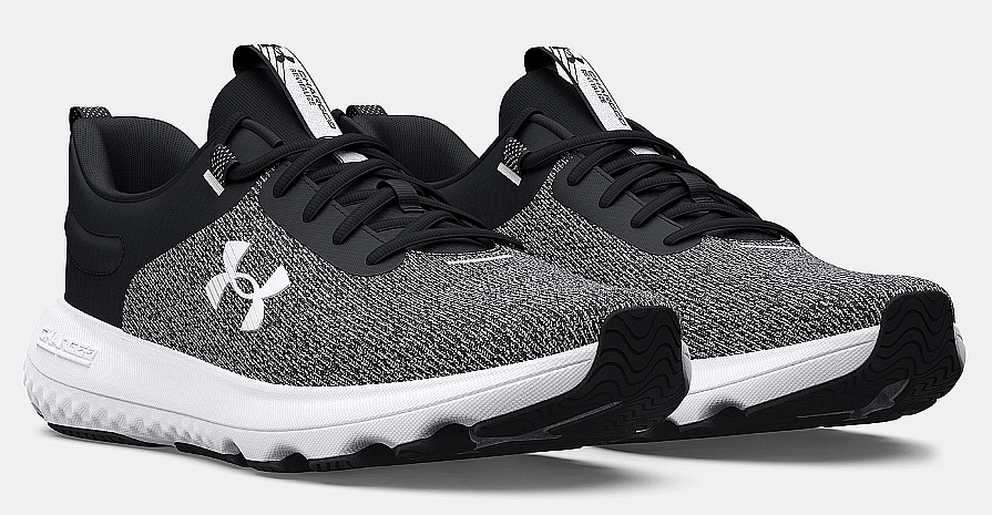 chaussures Under Armour Charged Revitalize - Black/White - men´s