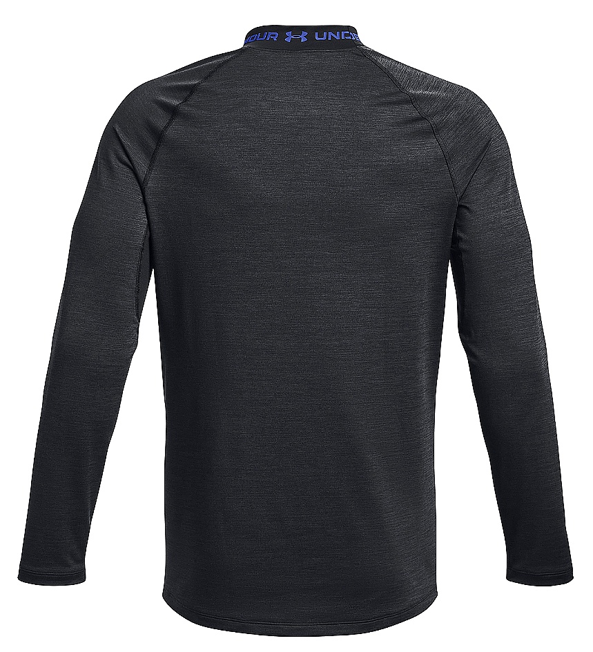T-shirt Under Armour ColdGear Armour Twist Mock LS - Black/Team Royal - men´s