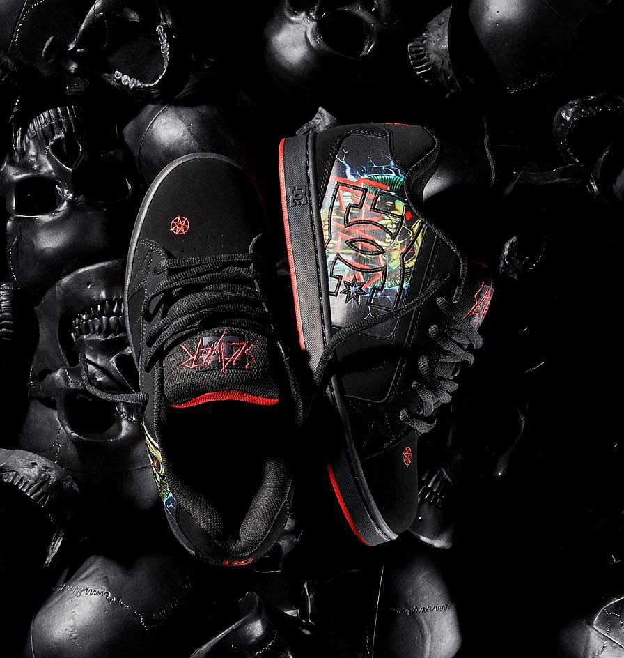 zapatos DC Slayer Net - BLR/Black/Red - men´s