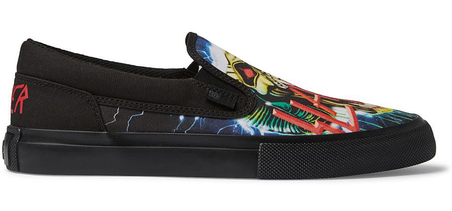 chaussures DC Slayer Manual Slip - XKKG/Black/Black/Green - men´s