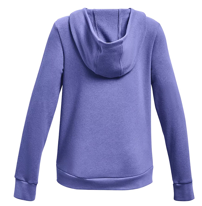 sweat-shirt Under Armour Rival Fleece LU Zip - Baja Blue/White - girl´s