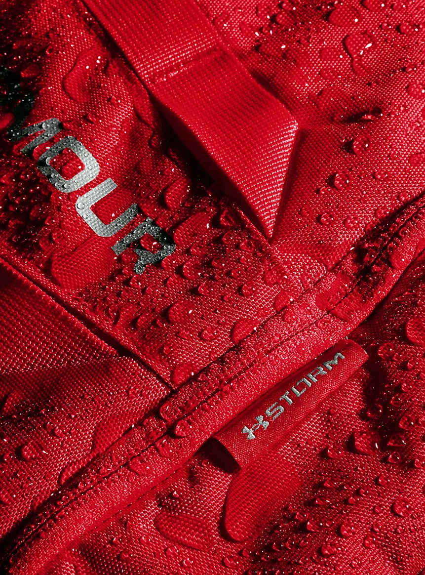 batoh Under Armour Hustle 5.0 - Red/Silver