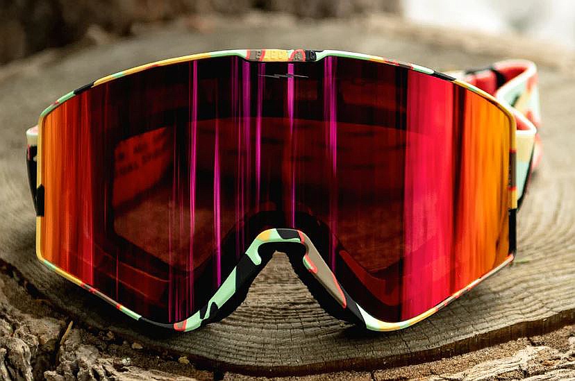 goggles Electric Kleveland II - Future Camo/Auburn Red - Snowboard