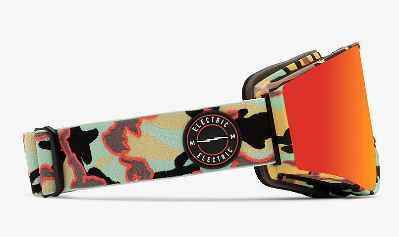ELECTRIC KLEVELAND II ゴーグル AUBURN RED Electric Kleveland II Snow Goggles – Future Camo/Auburn Red, One
