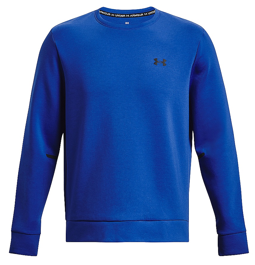 sweat-shirt Under Armour Unstoppable Fleece Crew - Team Royal/Black - men´s