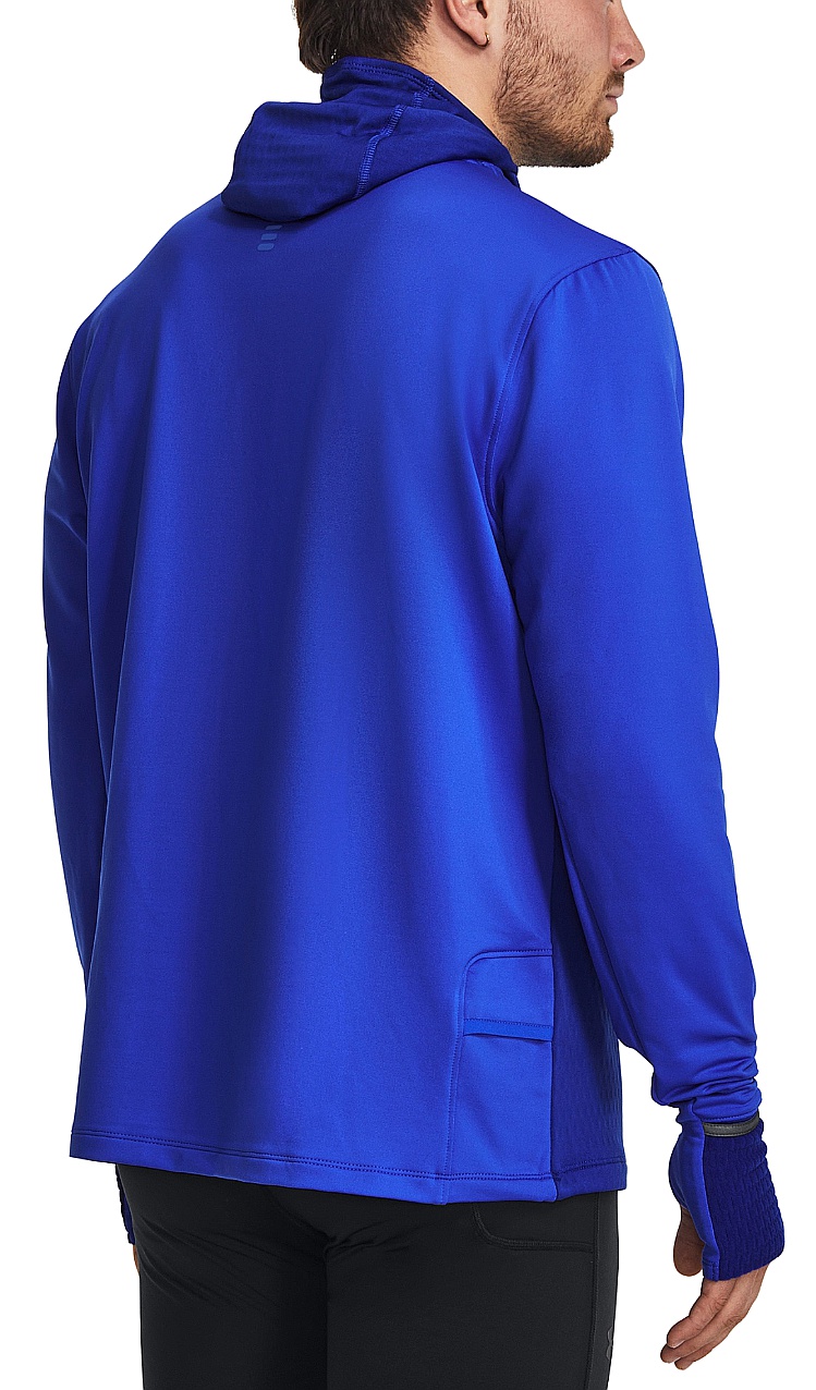 sweat-shirt Under Armour Qualifier Cold - Team Royal/Reflective - men´s