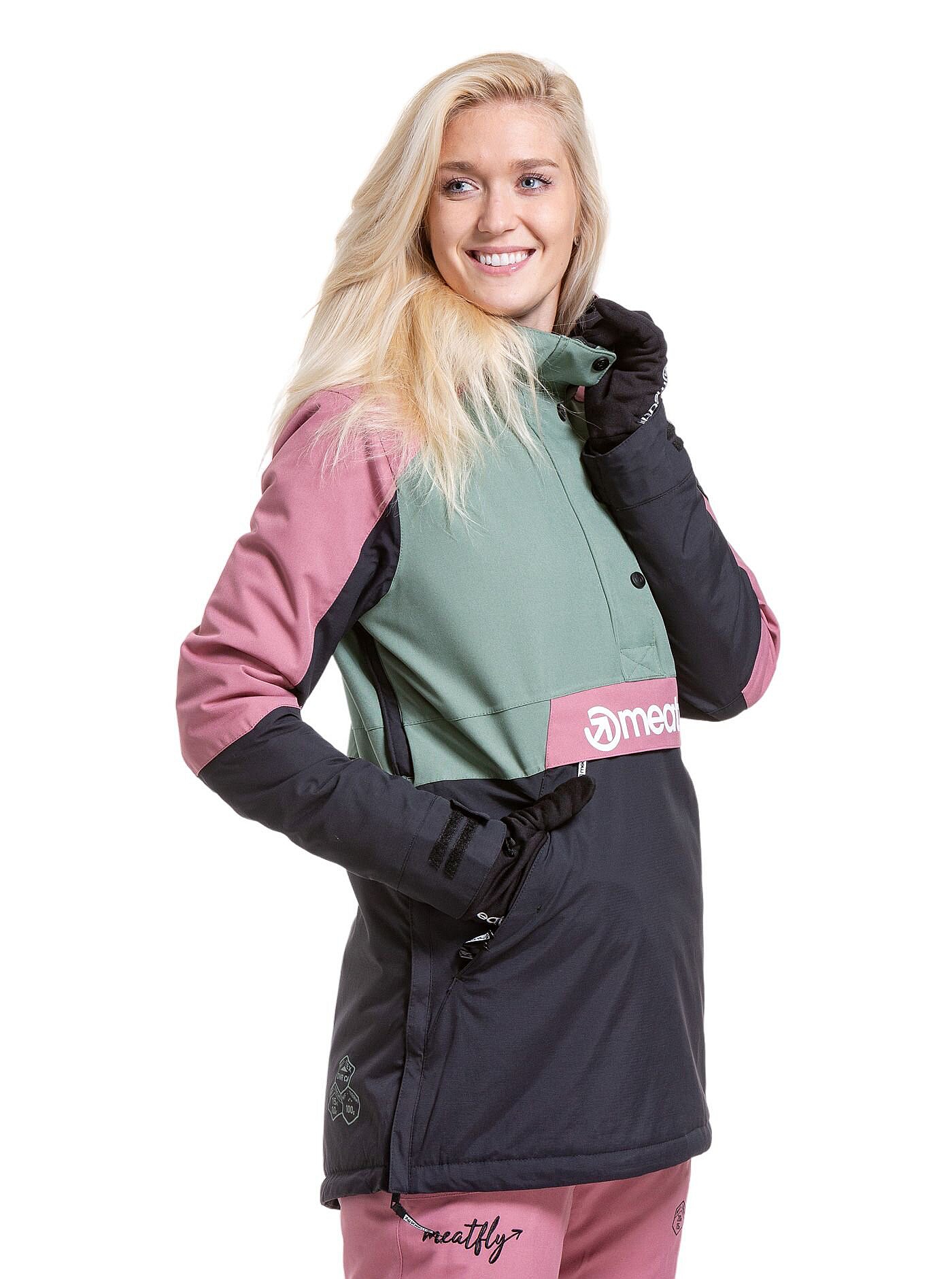 bunda Meatfly Aiko - Sea Spray/Black