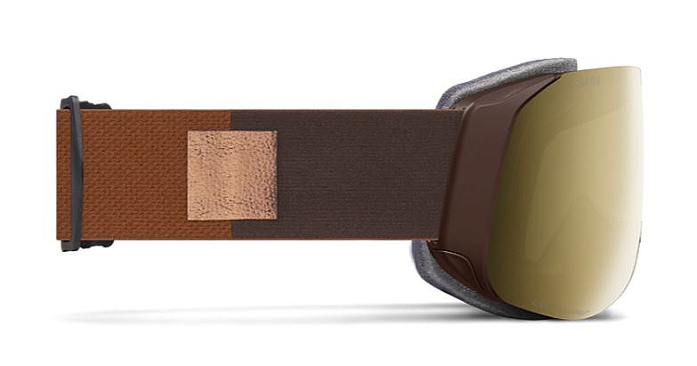 gogle narciarskie Smith 4D MAG S - Sepia Luxe/ChromaPop Sun Black Gold Mirror