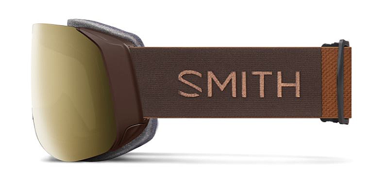 gogle narciarskie Smith 4D MAG S - Sepia Luxe/ChromaPop Sun Black Gold Mirror
