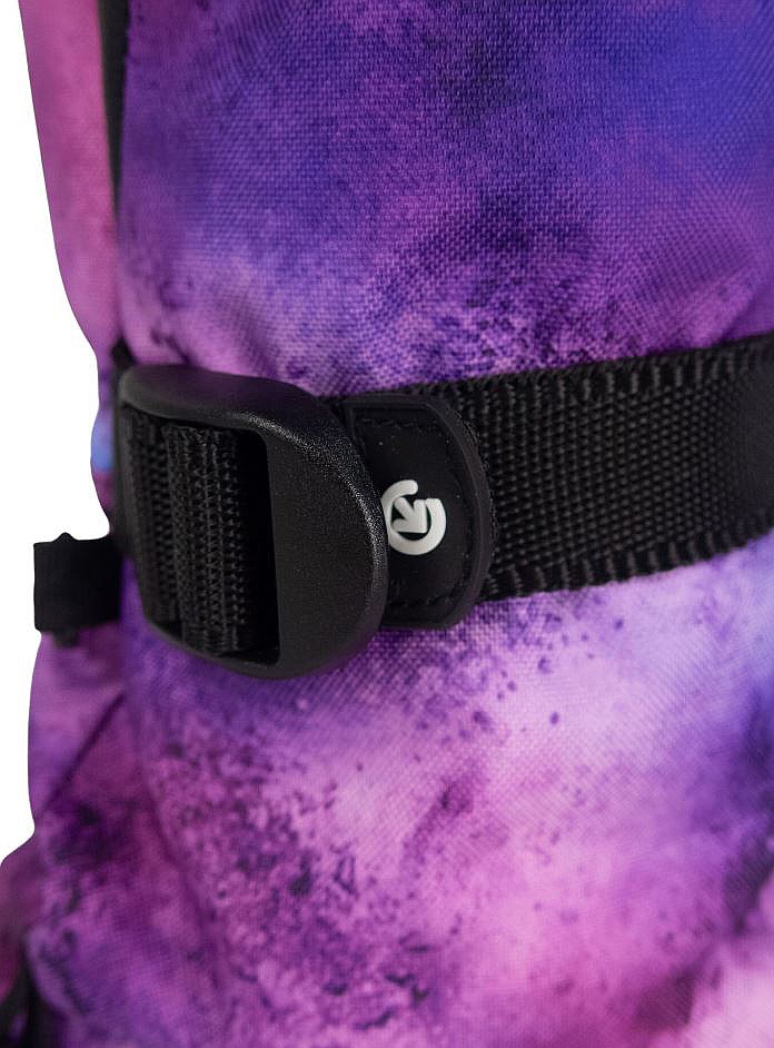 rukavice Meatfly Manson Mitt - Purple Aquarel