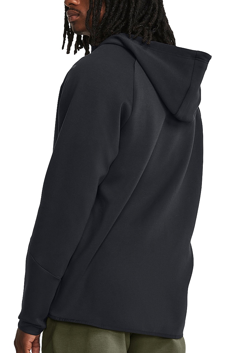 mikina Under Armour Unstoppable Fleece Zip - Black