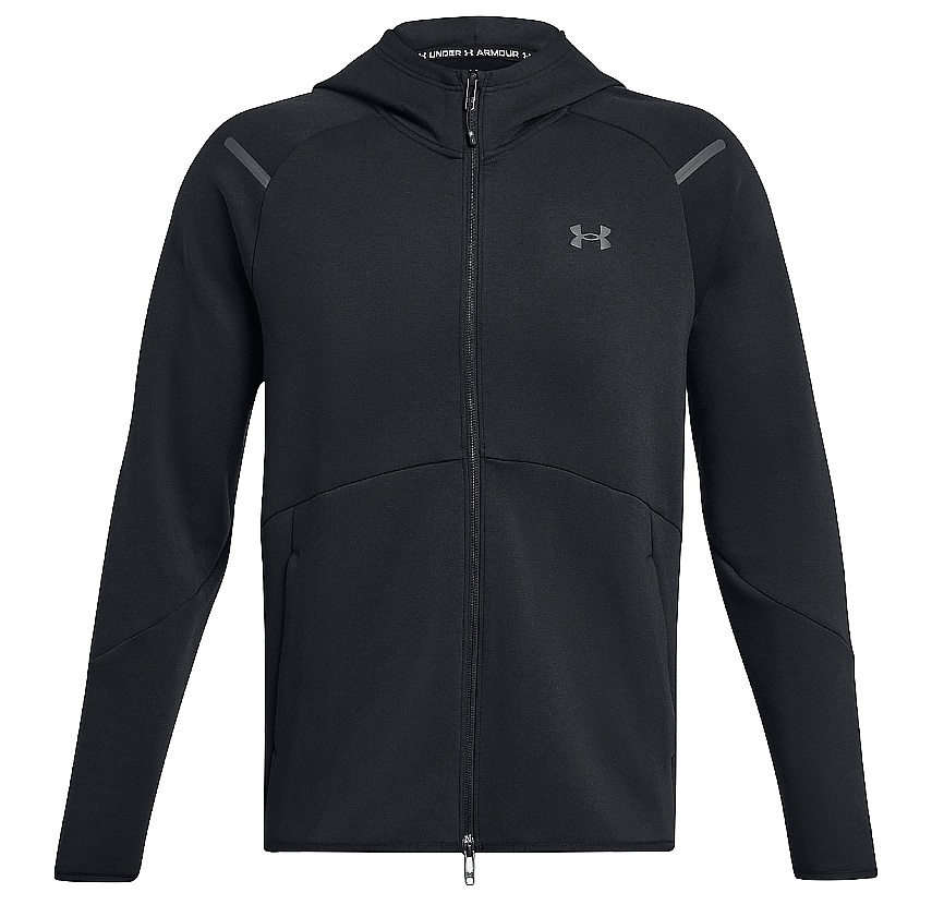 mikina Under Armour Unstoppable Fleece Zip - Black