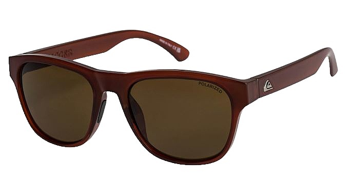 des lunettes Quiksilver Tagger Polarized - TND0/Stone/Brown Polarized - men´s