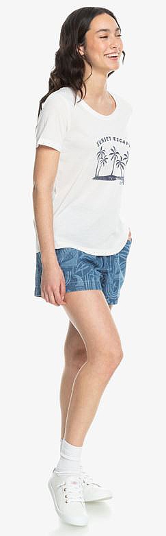 T-shirt Roxy Chasing The Wave - WBK0/Snow White - women´s