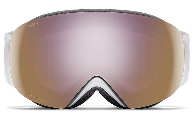 lyžiarske okuliare Smith I/O MAG S - White Chunky Knit/ChromaPop Everyday Rose Gold Mirror