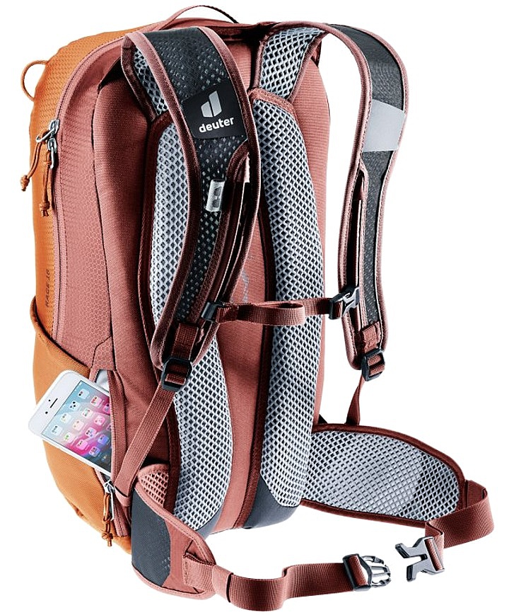 sac à dos Deuter Race 16 - Chestnut/Redwood
