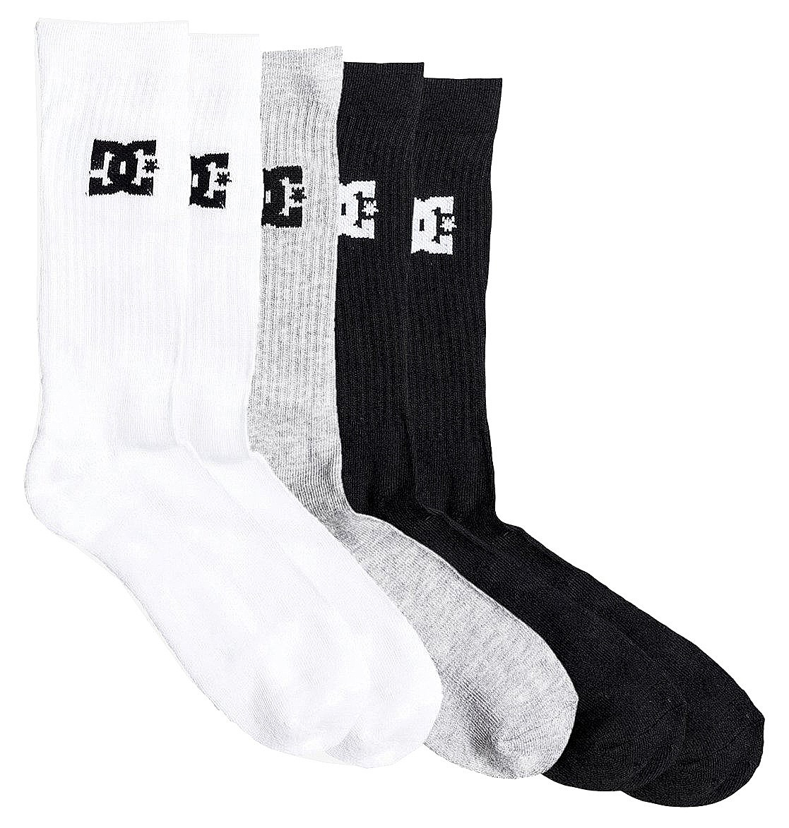 chaussettes DC SPP DC Crew 5 Pack - KVJ8/Assorted - men´s