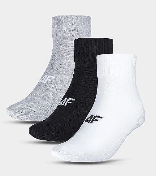 chaussettes 4F 4FWMM00USOCM278 3 Pack - 94S/Multicolour 4 - men´s