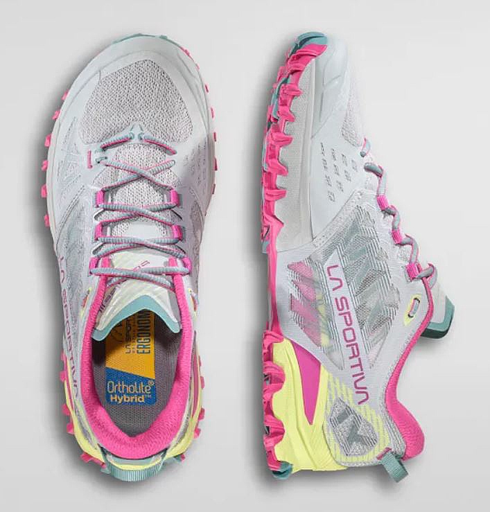 chaussures La Sportiva Bushido III - Moon/Springtime - women´s
