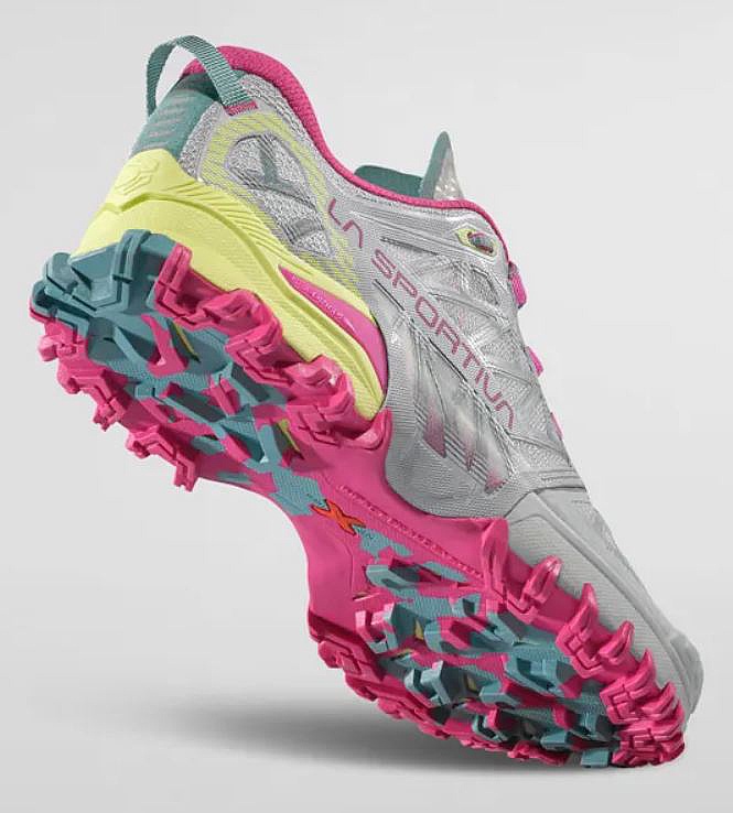 chaussures La Sportiva Bushido III - Moon/Springtime - women´s