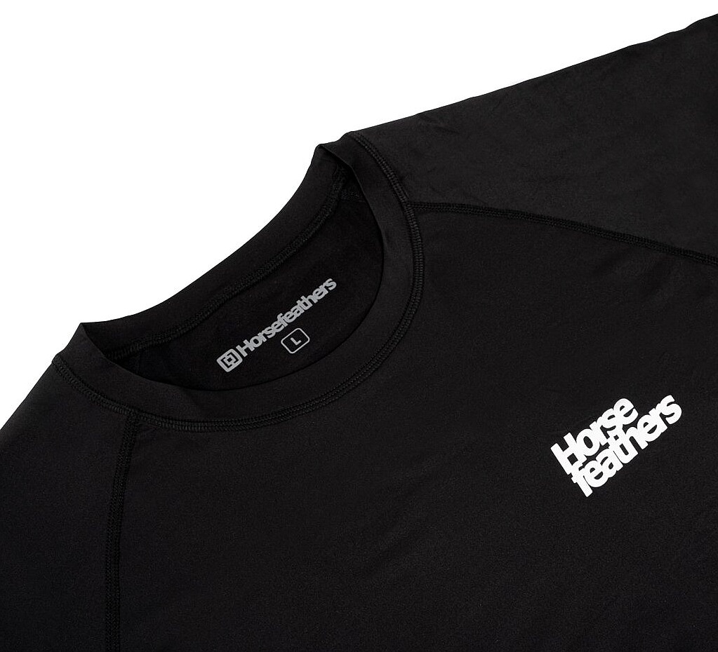 T-shirt Horsefeathers Hart - Black - men´s