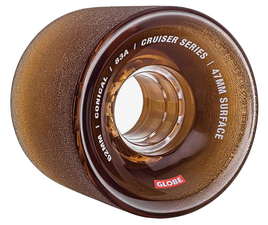 roues Globe Conical Cruiser 83A - Clear Coffee