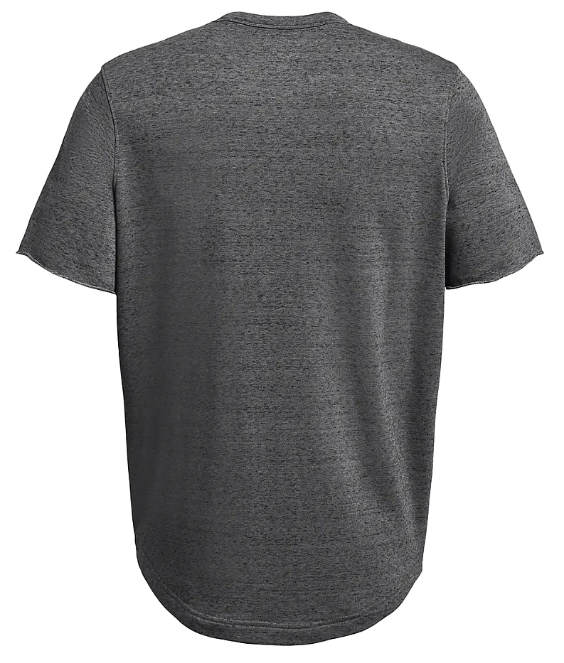 T-shirt Under Armour Rival Terry Colorblock - Gray/White - men´s