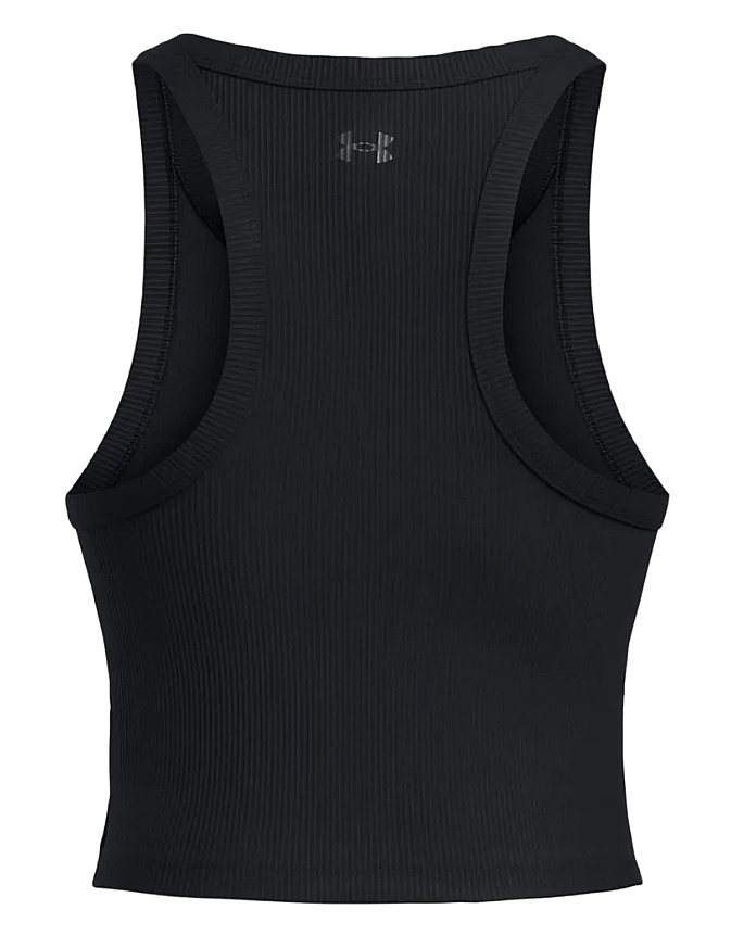 maillot de corps Under Armour Meridian Rib Crop - Black - women´s