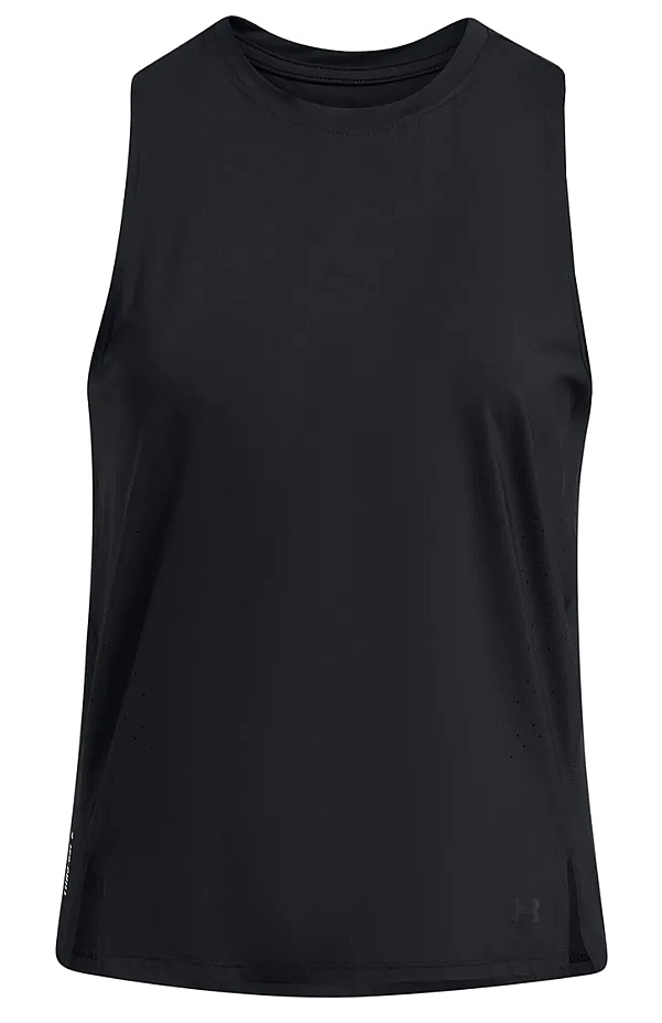 maillot de corps Under Armour Launch Elite - Black/Reflective - women´s