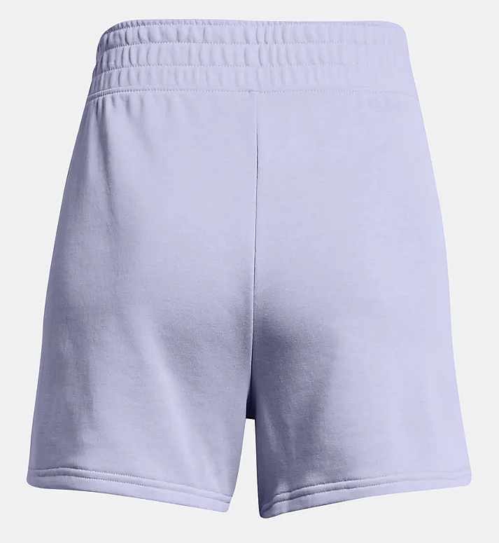 short Under Armour Rival Terry - Celeste/White  - women´s