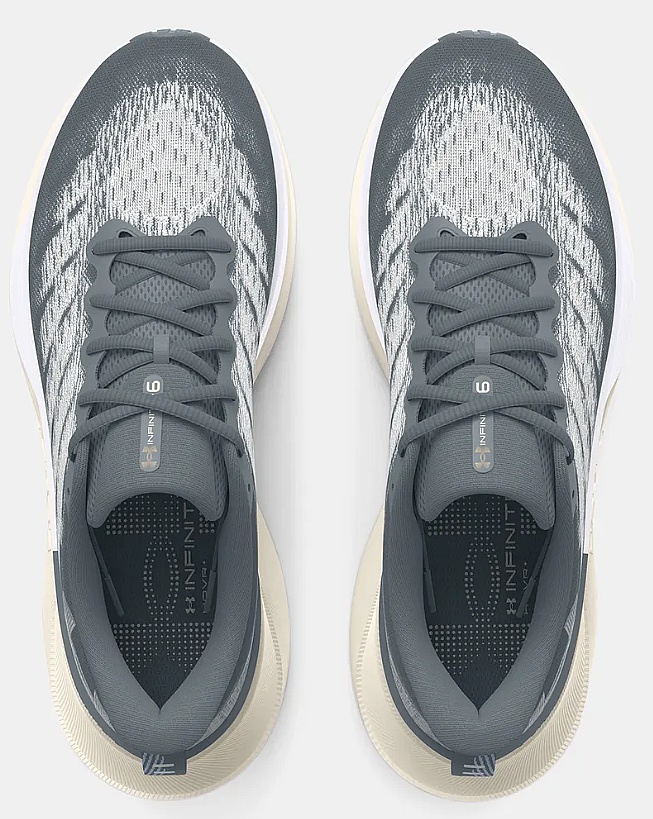 chaussures Under Armour Infinite Pro Breeze - Gravel/Celeste/Summit White - women´s
