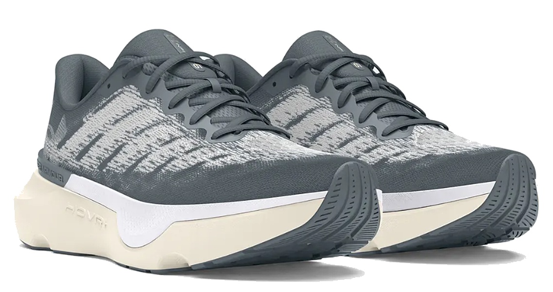 chaussures Under Armour Infinite Pro Breeze - Gravel/Celeste/Summit White - women´s