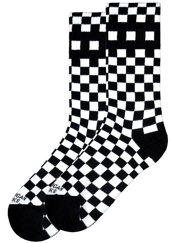 chaussettes American Socks Signature Mid High - Checkerboard