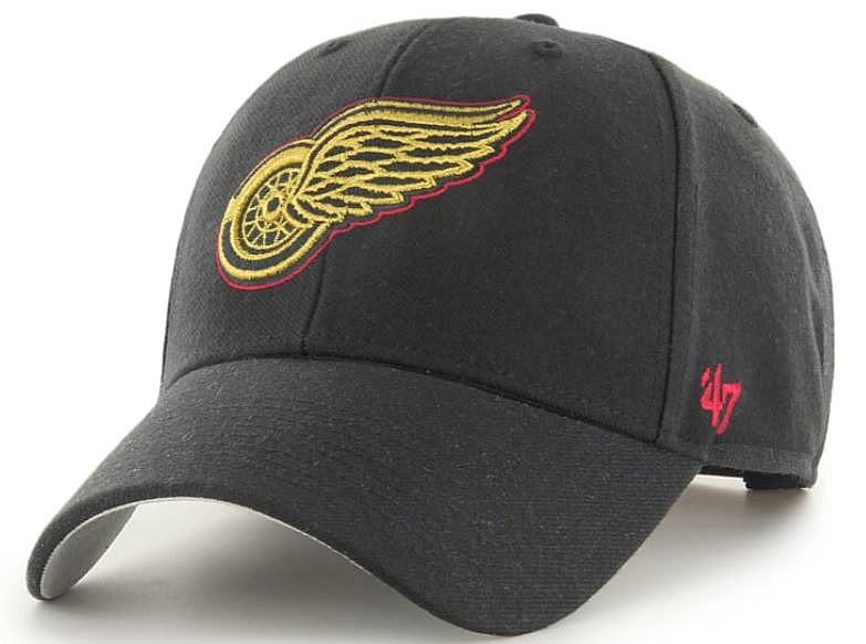 casquette 47 Brand NHL Detroit Red Wings Metallic Snap '47 MPV - Black