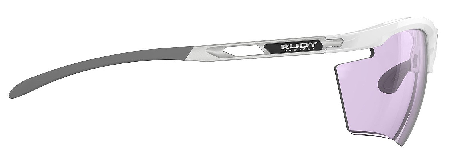 Brille Rudy Project Magnus - White Gloss/ImpactX/Photochromic 2 Laser Purple