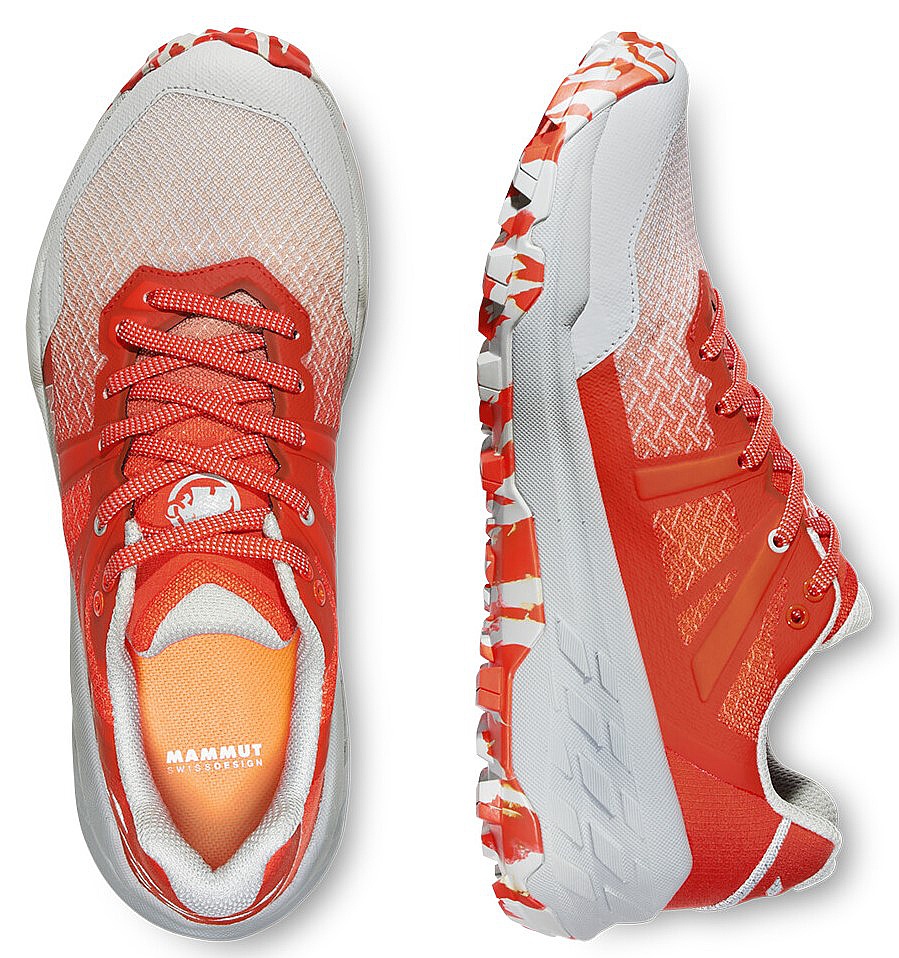 topánky Mammut Sertig II Low - Highway/Hot Red