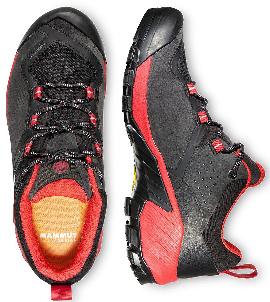topánky Mammut Sapuen Low GTX - Black/Sunset