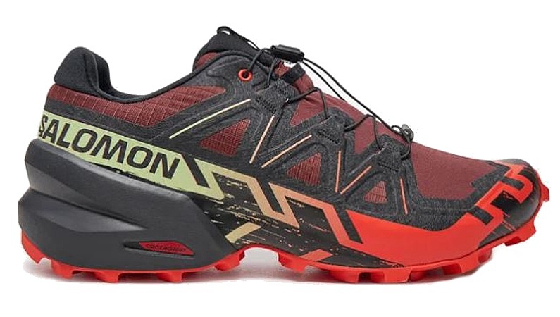 chaussures Salomon Speedcross 6 - Rum Raisin/Cherry Tomato/Cognac - men´s