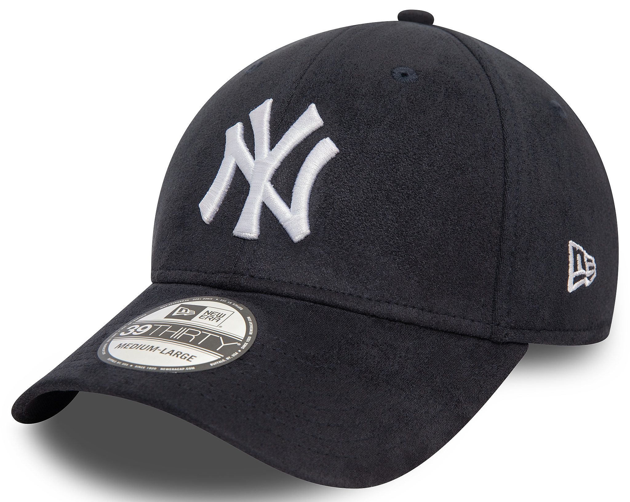 casquette New Era 39T Faux Suede MLB New York Yankees - Navy - men´s