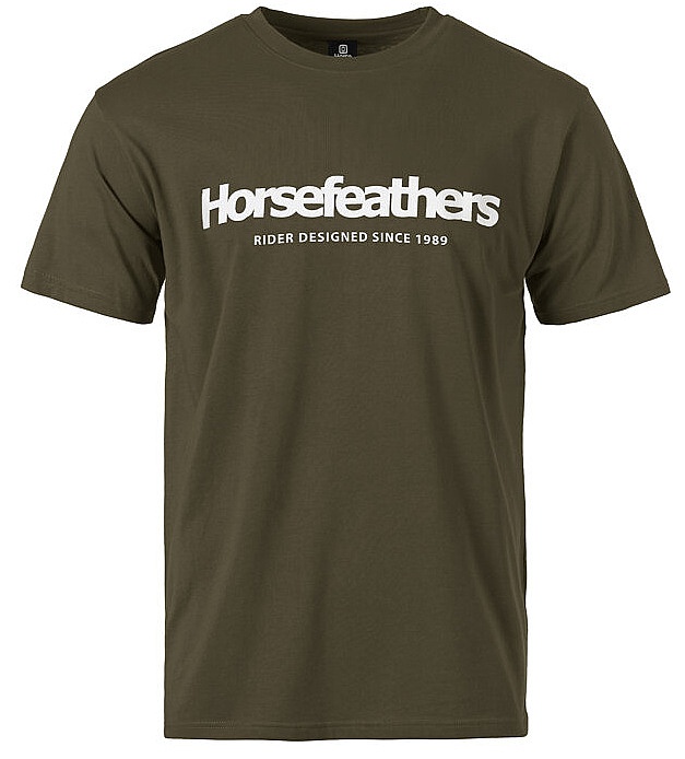 tričko Horsefeathers Quarter - Burnt Olive