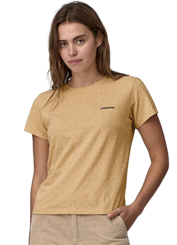 tričko Patagonia P-6 Logo Responsibili - Beeswax Tan