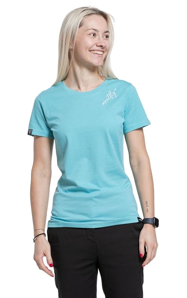 T-shirt Meatfly Lara - Mint - women´s