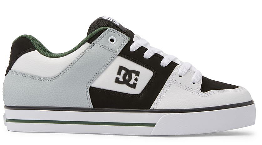 chaussures DC Pure - WBN/White/Black/Green - men´s