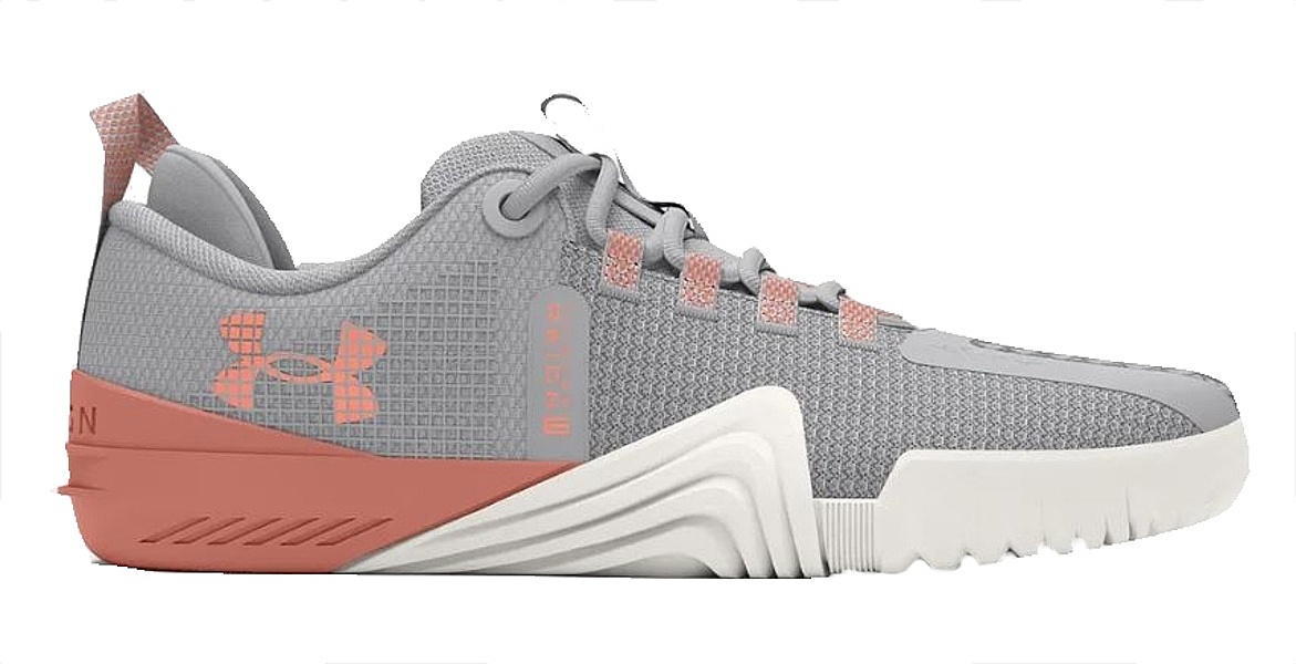 zapatos Under Armour TriBase Reign 6 - Titan Gray/Canyon Pink/Flare Orange - women´s