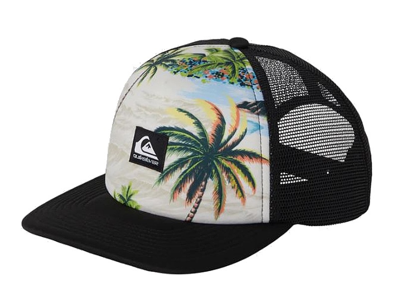 casquette Quiksilver Emu Coop Trucker - BGW8/Dna Island Aquifer Ss - men´s