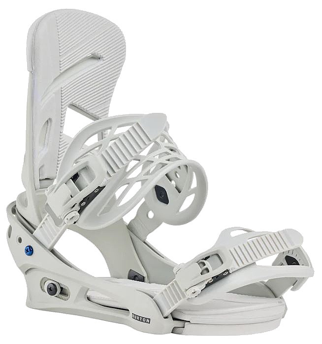 fixations de snowboard Burton Mission - Gray Cloud - men´s