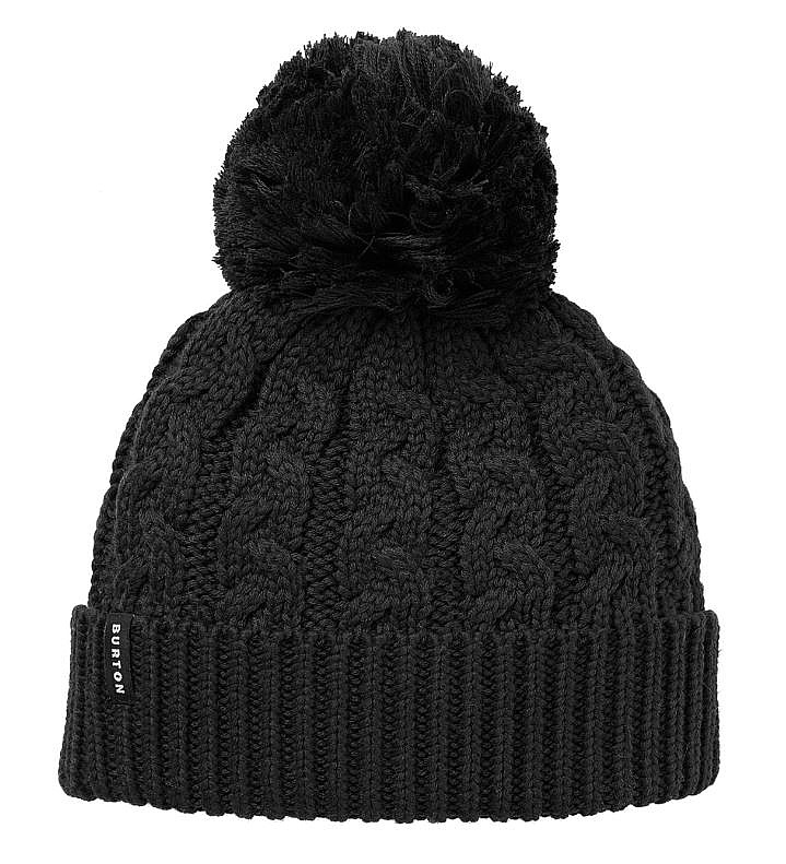 čiapka Burton Zippy Fleece-Lined - True Black