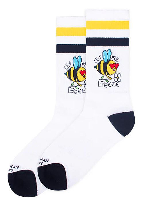 chaussettes American Socks Mid High - Let Me Bee